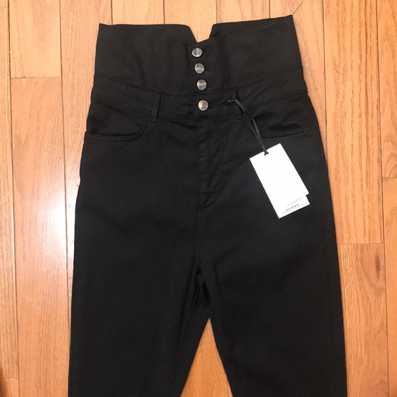 Zara High Waisted Black Trousers - Picture 7 of 7
